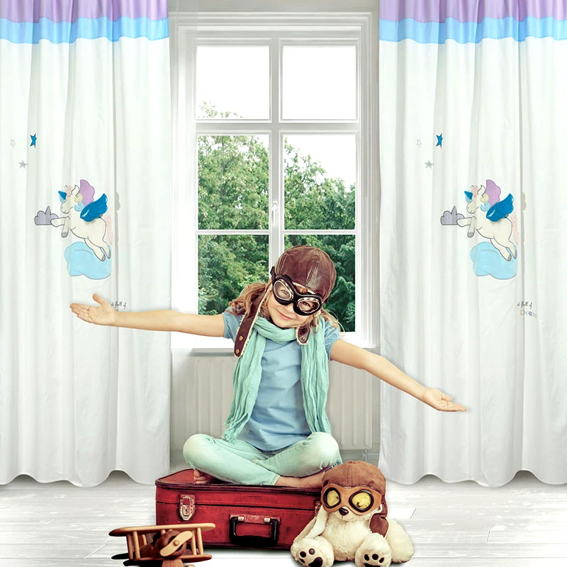 Das Baby Κουρτίνα Με Κρίκους Βαμβακερή 140x260εκ. Smile 6463 Das Baby (Ύφασμα: Βαμβάκι 100%, Χρώμα: Ροζ) - Das Baby - 420142606463