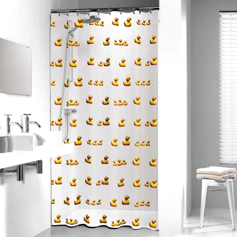sealskin Κουρτίνα Μπάνιου Πλαστική "Duckling Yellow" Sealskin 180x200εκ. (Υλικό: Πλαστικό) - sealskin - sl-210621343