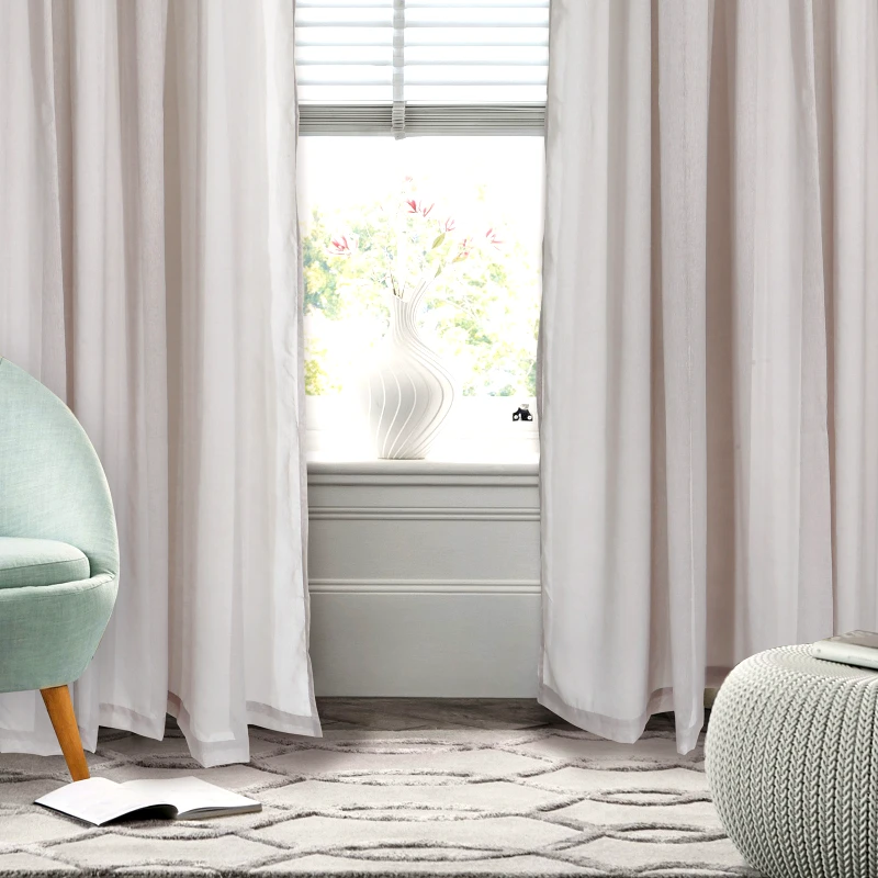 Das Home Κουρτίνα Με Τρέσα Polyester 300x270εκ. Curtain Line 2196 Das Home (Ύφασμα: Polyester, Χρώμα: Γκρι) - Das Home - 420302702196