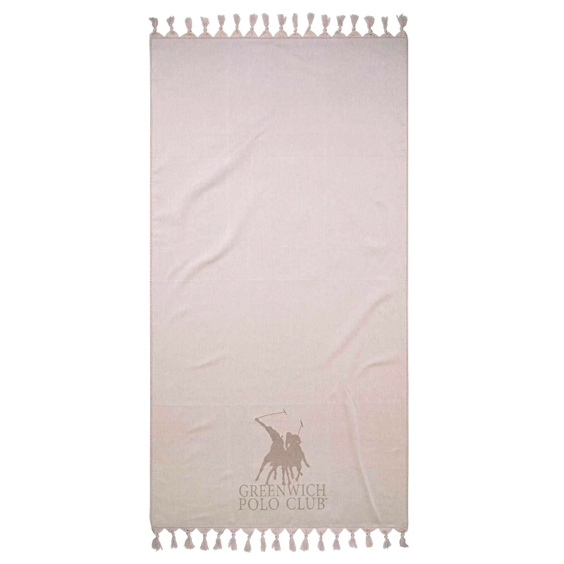 Greenwich Polo Club Πετσέτα Θαλάσσης-Παρεό Βαμβακερή 90x170εκ. Essential 3797 Σπαγγί Greenwich Polo Club (Ύφασμα: Βαμβάκι 100%, Χρώμα: Σπαγγί) - Greenwich Polo Club - 267901703797