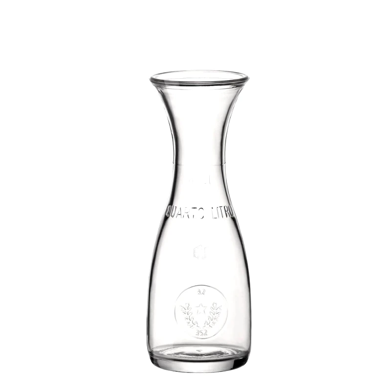 Bormioli Rocco Καράφα Γυάλινη Διάφανη 250ml-6,8x19εκ. Misura Bormioli Rocco BR00184159 (Σετ 6 Τεμάχια) (Υλικό: Γυαλί, Χρώμα: Διάφανο ) - Bormioli Rocco - BR00184159