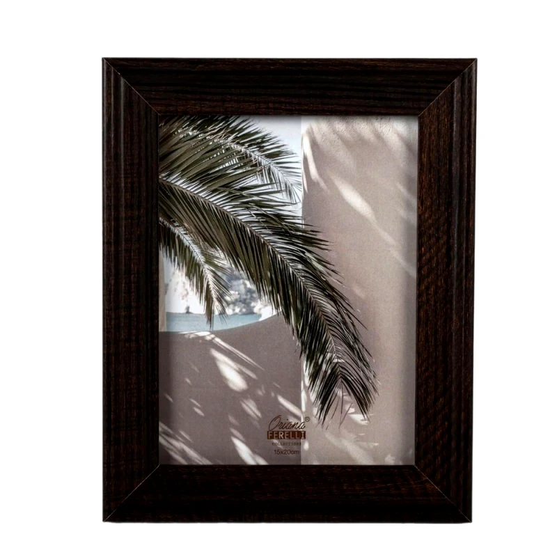 Oriana Ferelli Κορνίζα Mdf Walnut Brown 15x20εκ. Oriana Ferelli SU051691768 (Υλικό: Mdf, Χρώμα: Καφέ) - Oriana Ferelli - SU051691768
