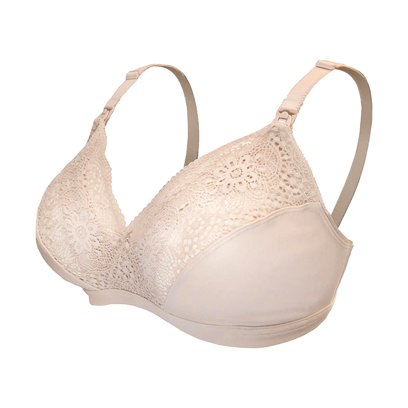 Carriwell Σουτιέν Θηλασμού Soft As Silk Ανανυκλωμένο Πολυαμίδιο-Ελαστίνη Ροζ-Μπεζ Extra Large Carriwell CW2153 (Χρώμα: Ροζ, Μέγεθος: Extra Large, Ύφασμα: 80% Ανανυκλωμένο Πολυαμίδιο-20% Ελαστίνη) - Carriwell - CW2153