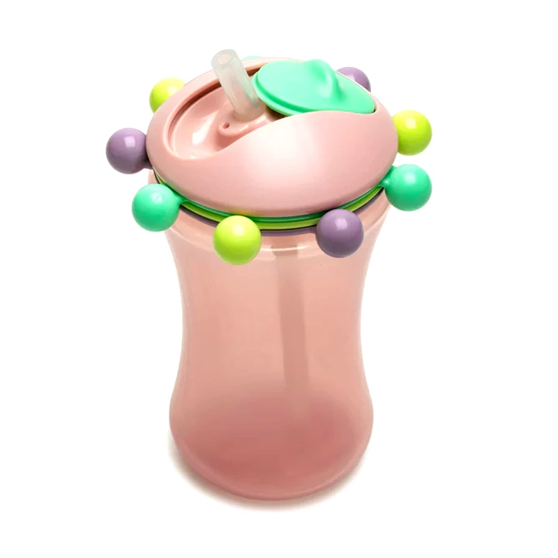 Melii Ποτηράκι Sippy Cup 340ml Pink Abacus Melii MEL12100 (Χρώμα: Ροζ) - Melii - MEL12100