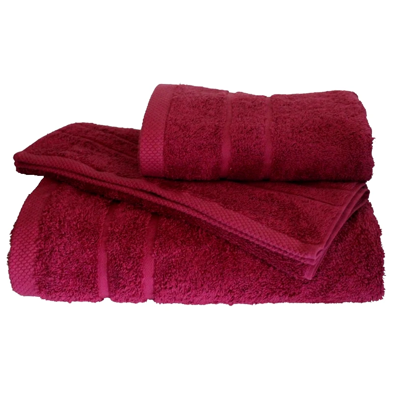 24home.gr Πετσέτα Χεριών 40x60εκ. 600gr/m2 Dora Crimson 24home (Ύφασμα: Βαμβάκι 100%, Χρώμα: Βυσσινί ) - 24home.gr - 24-dora-crimson-tmx-1