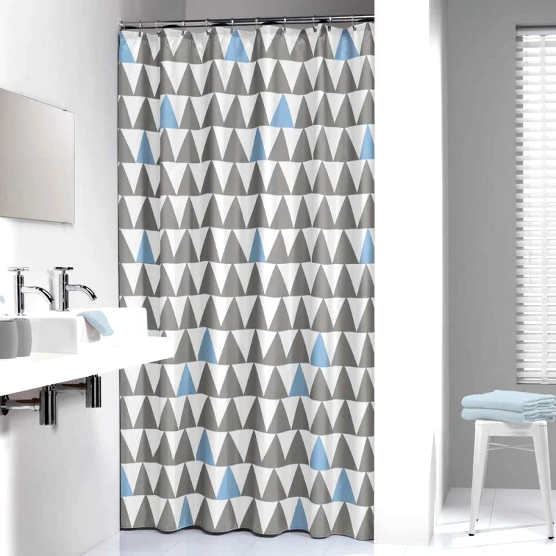 sealskin Κουρτίνα Μπάνιου Πλαστική "Nordic Light Blue " Sealskin 180x200εκ. (Υλικό: Πλαστικό) - sealskin - sl-210921320