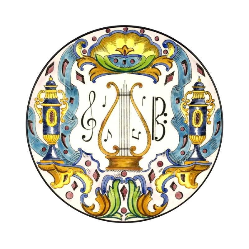 WM COLLECTION Διακοσμητικό Πιάτο Κεραμικό WM Collection Δ32εκ. NSymphonia/A (Υλικό: Κεραμικό) - WM COLLECTION - NSymphonia/A