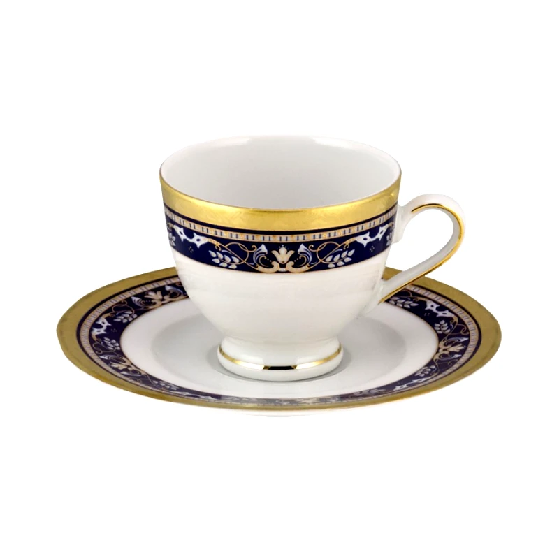 WM COLLECTION Σετ 6τμχ Φλυτζάνια Καφέ Πορσελάνης WM Collection 100ml N17142 (Υλικό: Πορσελάνη) - WM COLLECTION - N17142-coffee