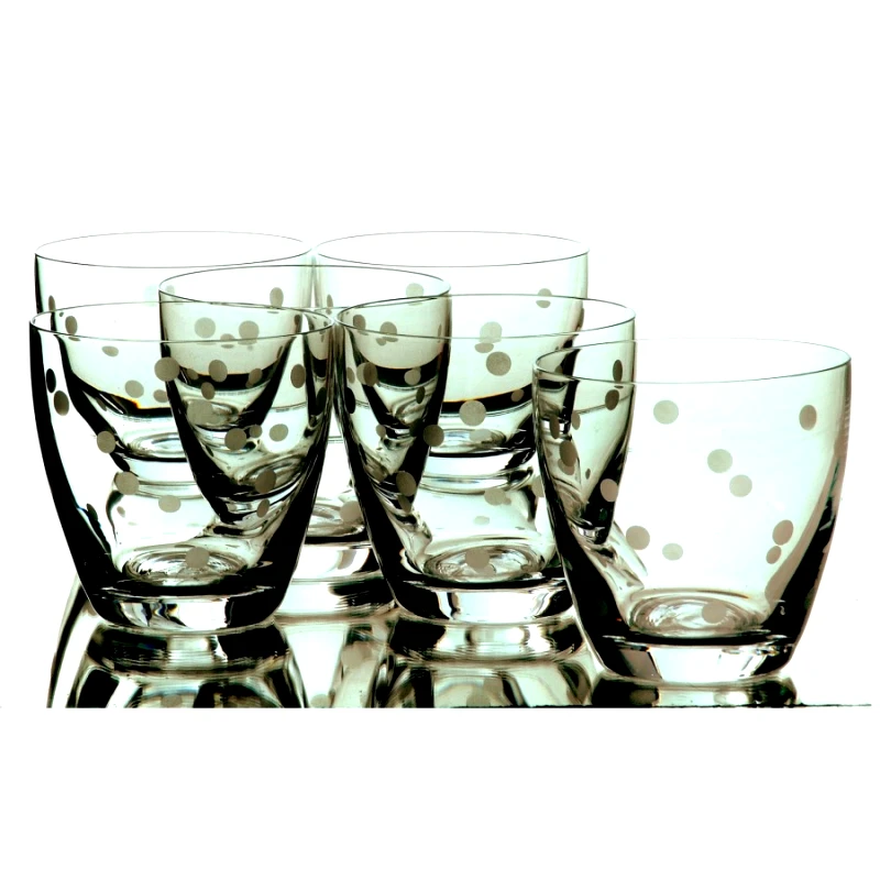 WM COLLECTION Ποτήρι Ουίσκι Σετ 6τμχ Κρυσταλλίνης WM Collection 320ml NThibo (Χρώμα: Διάφανο , Υλικό: Κρυσταλλίνη, Μέγεθος: Σωλήνας) - WM COLLECTION - NThibo