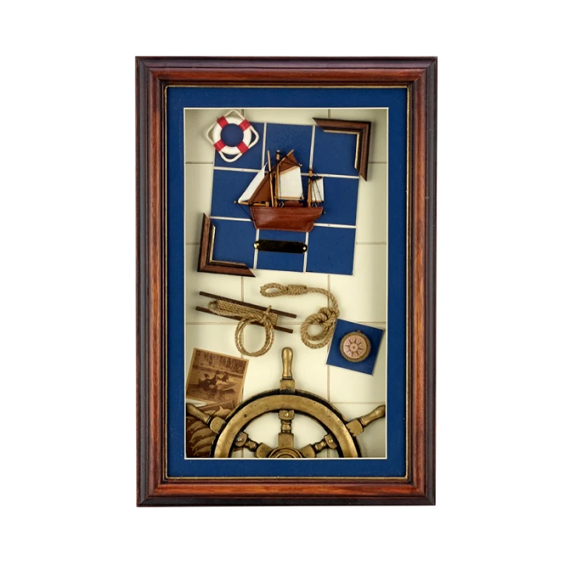 WM COLLECTION Κάδρο Ξύλινο Με Χειροποίητη Παράσταση WM Collection 30x5x44εκ. N53056/C (Υλικό: Ξύλο) - WM COLLECTION - N53056/C