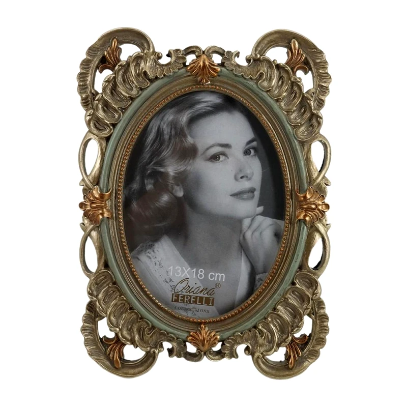 Oriana Ferelli Κορνίζα Polyresin Χρυσή 13x18εκ. Oriana Ferelli® XL24010157 (Υλικό: Polyresin, Χρώμα: Χρυσό ) - Oriana Ferelli - XL24010157