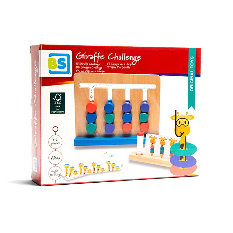 Bs Toys Giraffe Challenge FSC 100% Bs Toys GA439 - Bs Toys - GA439