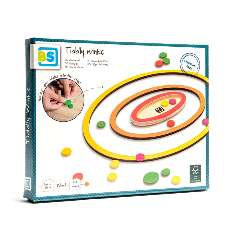 Bs Toys Tiddly Winks FSC 100% BS Toys GA436 - Bs Toys - GA436