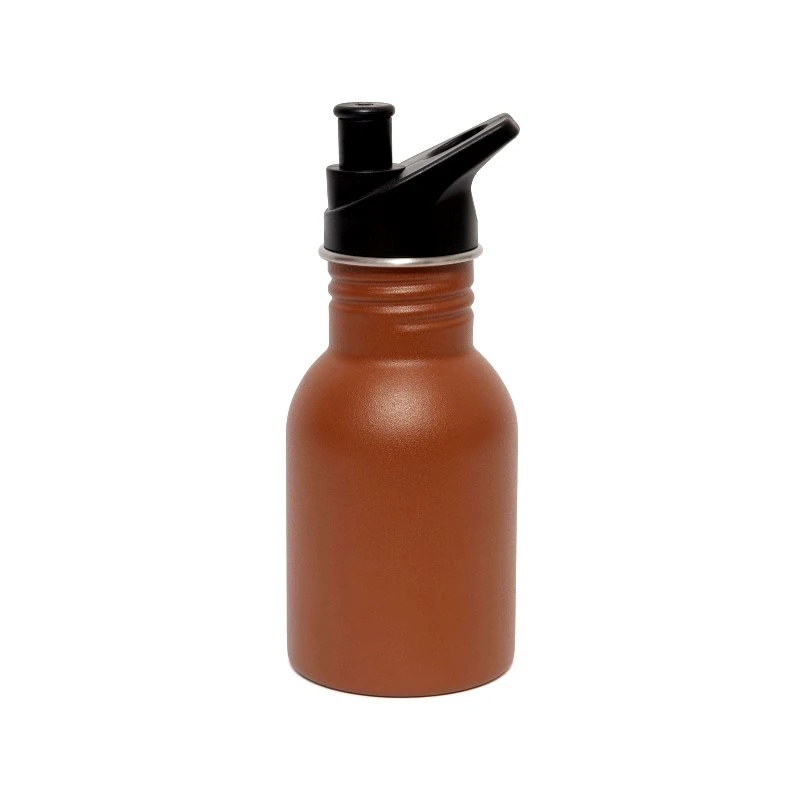 Petit Monkey Παγούρι Ανοξείδωτο Baked Clay 380ml Petit Monkey PTM-DB34 (Υλικό: Ανοξείδωτο, Χρώμα: Καφέ) - Petit Monkey - PTM-DB34