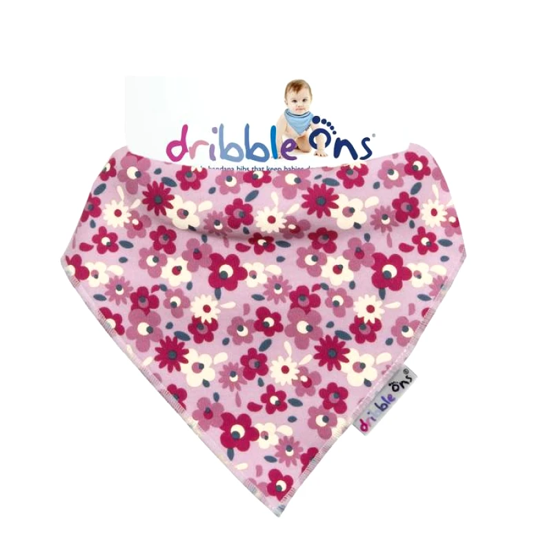 Sock ons Σαλιάρα-Μπαντάνα Βαμβακερή Dribble Sock ons DO-FLORAL (Ύφασμα: Βαμβάκι 100%) - Sock ons - DO-FLORAL