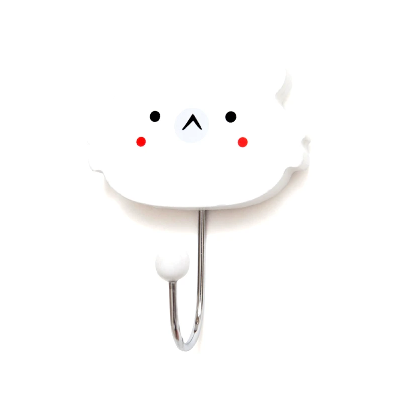 Petit Monkey Κρεμάστρα Τοίχου Μεταλλική-Ξύλινη White Koala Petit Monkey PTM-HKFwhite (Υλικό: Ξύλο, Χρώμα: Λευκό) - Petit Monkey - PTM-HKFwhite