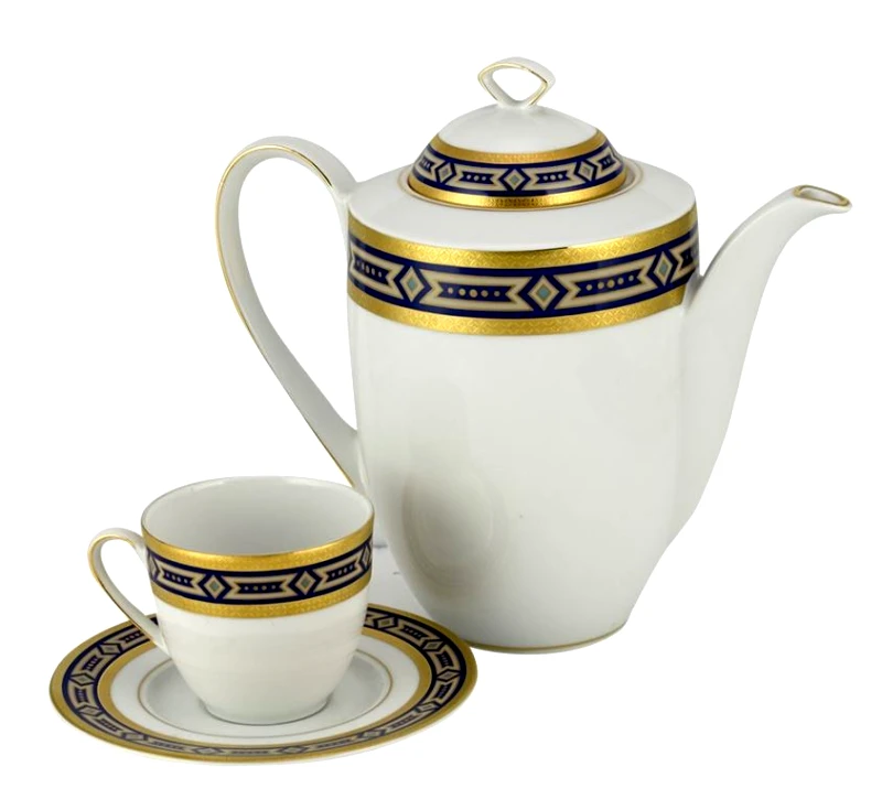 WM COLLECTION Σετ Τσαγιού 9τμχ Πορσελάνης 16474 WM Collection N1219/D/17TMF (Υλικό: Πορσελάνη) - WM COLLECTION - N1219/D/17TMF-set tea