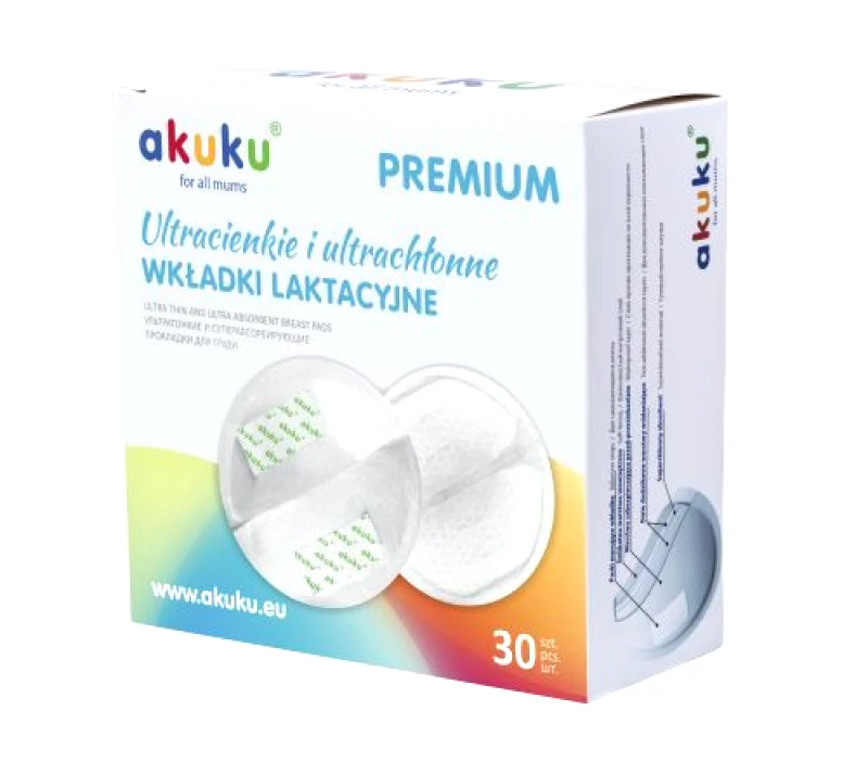 akuku Επιθέματα 30τμχ Μιας Χρήσης PREMIUM Λεπτά-Απορροφητικά akuku A0354 - akuku - A0354