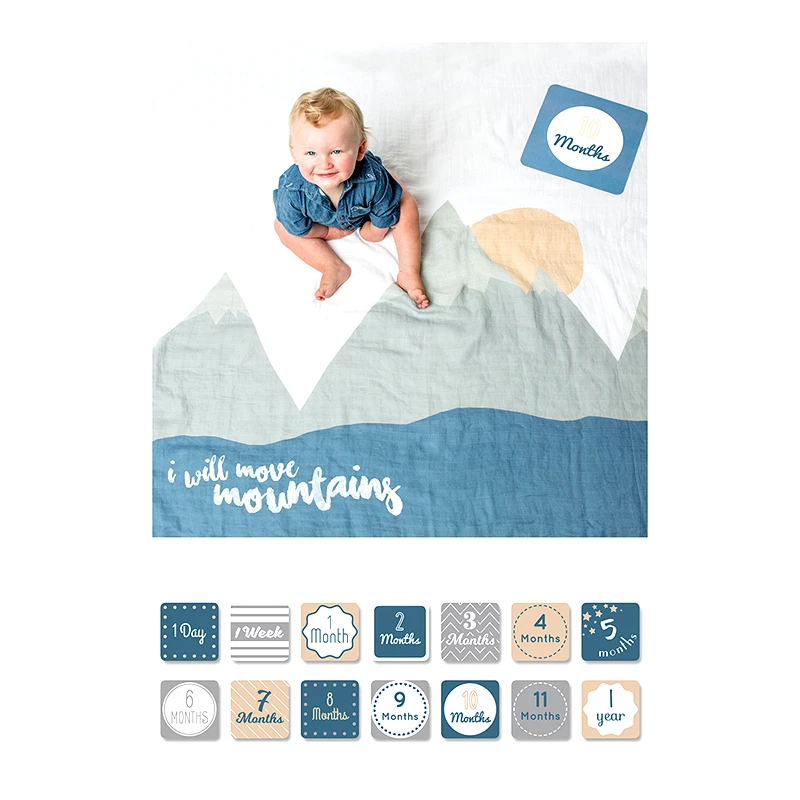 Lulujo Mουσελίνα Φωτογράφισης 100x100εκ. & Κάρτες I Will Move Mountains Lulujo LJ582 - Lulujo - LJ582