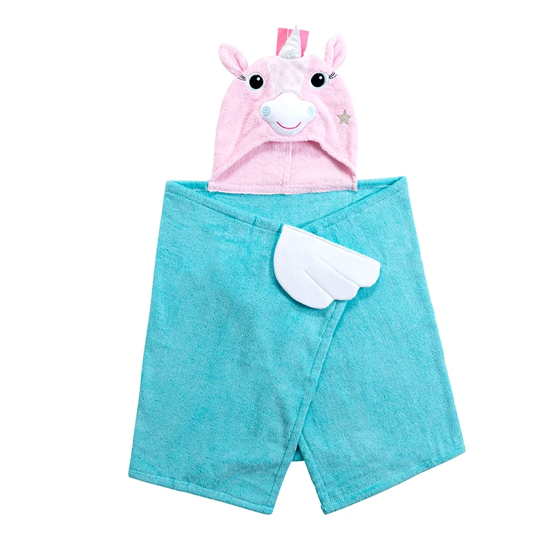 Zoocchini Κάπα Βαμβακερή 127x55εκ. Allie the Alicorn Zoocchini ZOO2012 (Ύφασμα: Βαμβάκι 100%, Χρώμα: Ροζ) - Zoocchini - ZOO2012