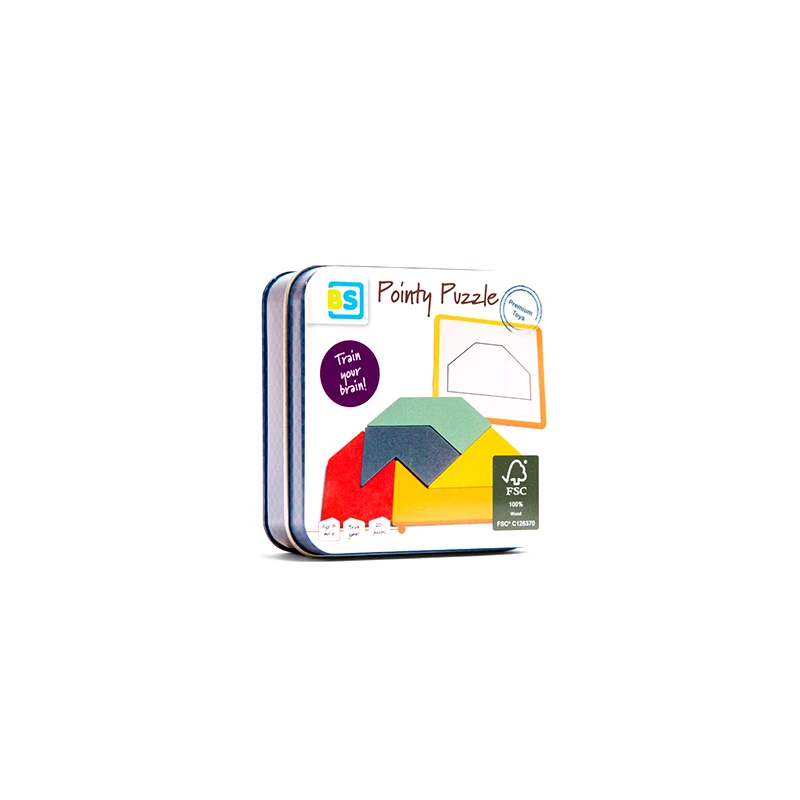 Bs Toys Ξύλινο Δημιουργικό Παζλ Bs Toys GA449 - Bs Toys - GA449