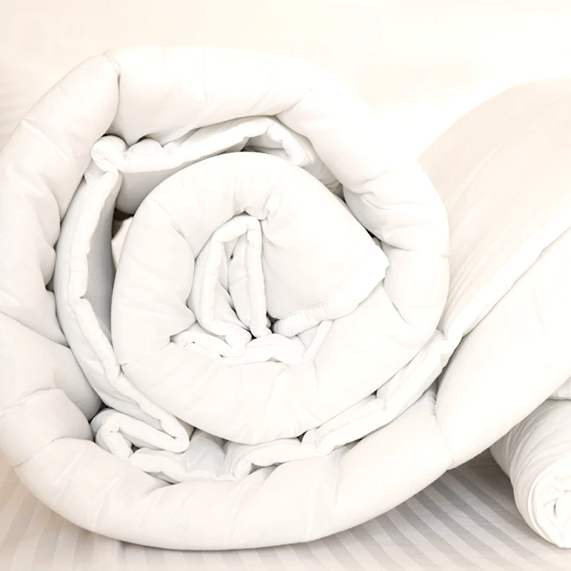 MELINEN Πάπλωμα Satin Microfiber Μονό 160x240εκ. Λευκό Melinen 20002223 (Ύφασμα: Microfiber, Χρώμα: Λευκό, Μέγεθος: Μονά) - MELINEN - 20002223