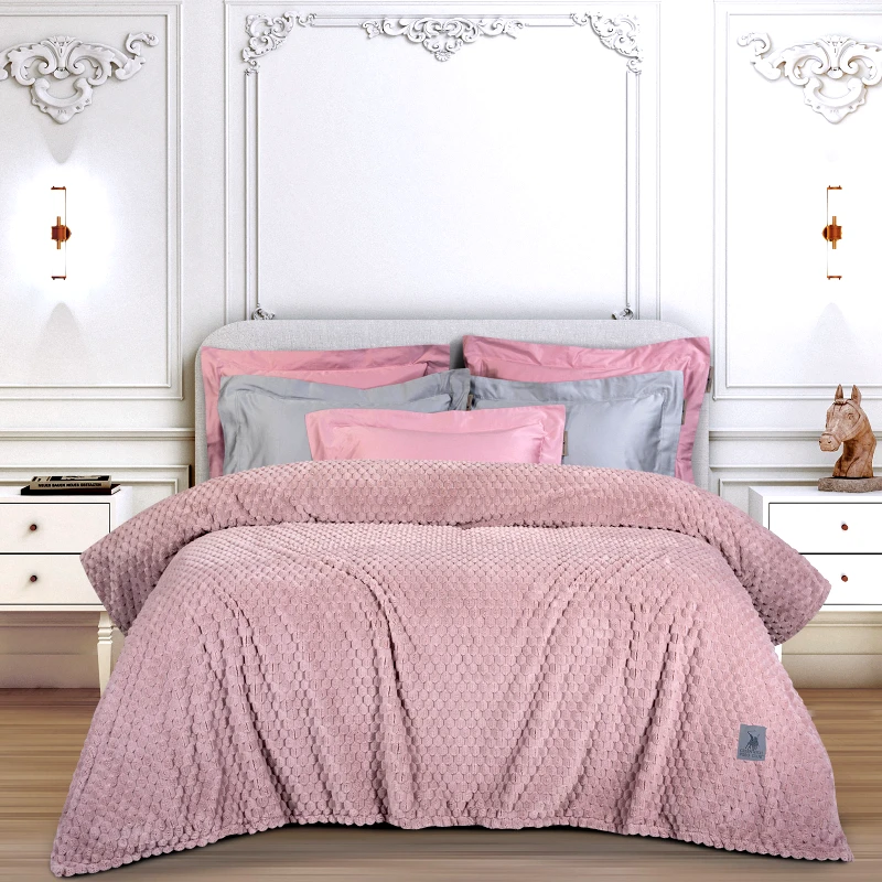 Greenwich Polo Club Κουβέρτα Fleece Υπέρδιπλη 220x240εκ. Essential 3474 Nude Greenwich Polo Club (Ύφασμα: Polyester, Χρώμα: Nude, Μέγεθος: Υπέρδιπλα) - Greenwich Polo Club - 220588203474