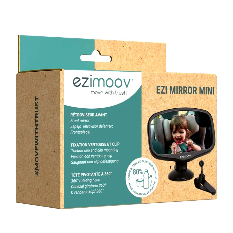 ezimoov Καθρέπτης Αυτοκινήτου Παιδικός 12x16εκ. Mini Front Mirror Ezi EZ-1107 - ezimoov - EZ-1107