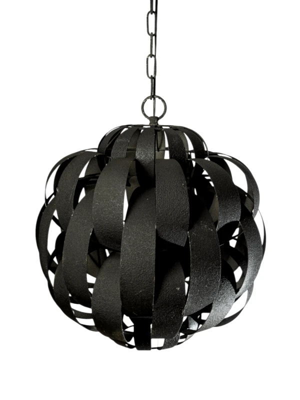 ZEN COLLECTION Φωτιστικό Οροφής Μεταλλικό Μαύρο 50x50x53εκ. Zen Collection 25.16.51593 (Υλικό: Μεταλλικό, Χρώμα: Μαύρο) - ZEN COLLECTION - 25.16.51593