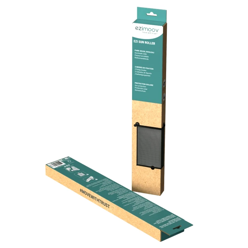 ezimoov Σετ 2τμχ Ηλιοπροστασίας Για Παράθυρα Αυτοκινήτου Sun Rollers Ezimoov EZ-1511 - ezimoov - EZ-1511