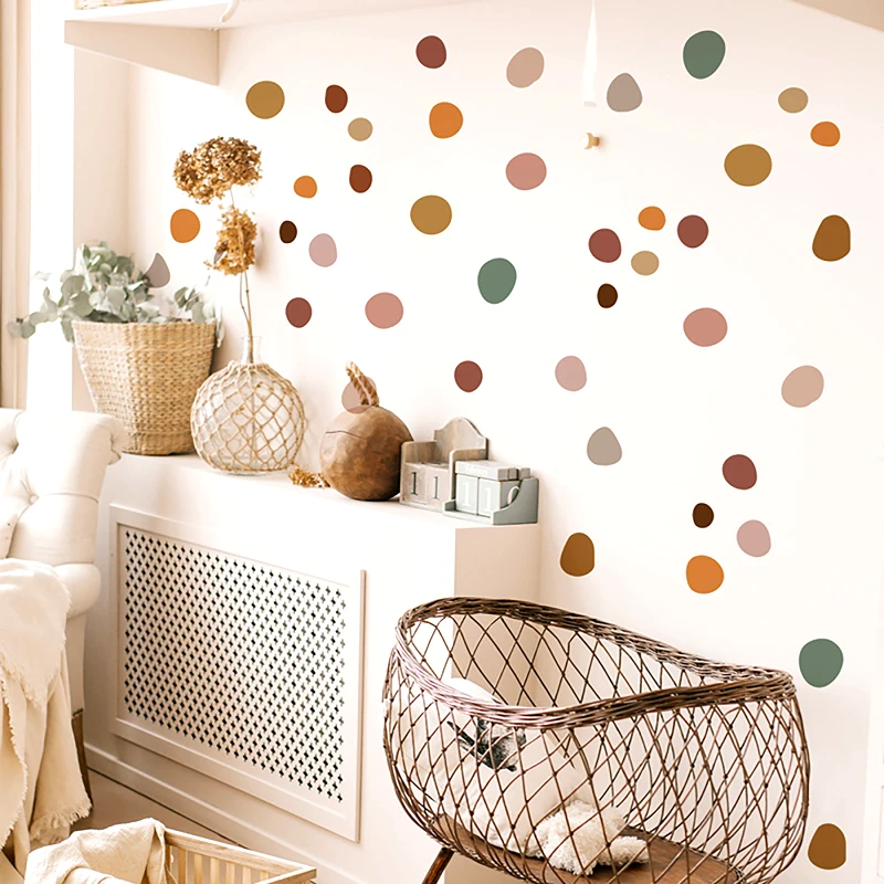 Sipo Αυτοκόλλητα Τοίχου Boho Dots Sipo SIP-WS63046 - Sipo - SIP-WS63046