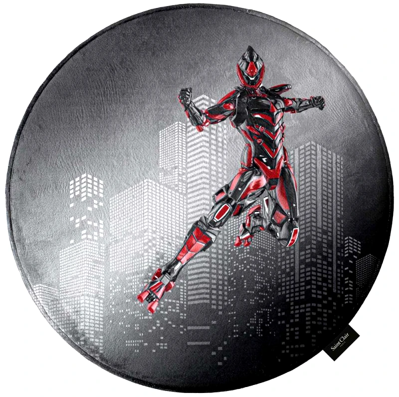 Saint Clair Χαλί Memory Foam Στρογγυλό 100εκ. Softy Bionic Saint Clair - Saint Clair - 5206480585906