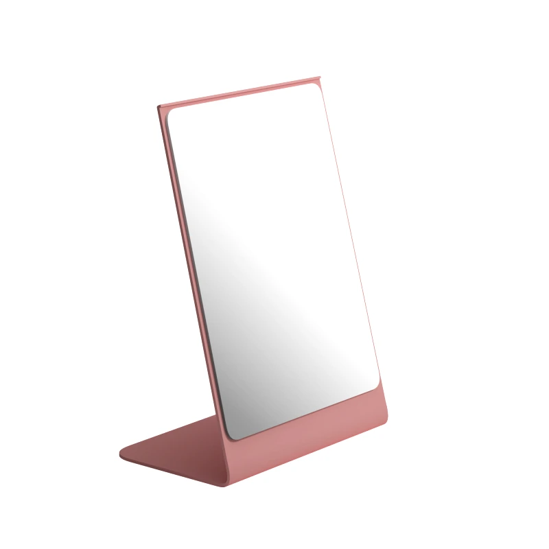 Pam & Co Καθρέπτης Επιτραπέζιος Ανοξείδωτος Matt Pink Pam & Co 15x10x22εκ. 1520-303 (Υλικό: Ανοξείδωτο, Χρώμα: Ροζ) - Pam & Co - 1520-303