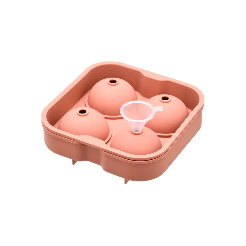 estia Παγοθήκη Σιλικόνης 4 Θέσεων Rotten Apple Estia 12x12x4,5εκ. 01-15039 (Υλικό: Σιλικόνη, Χρώμα: Σάπιο Μήλο ) - estia - 01-15039