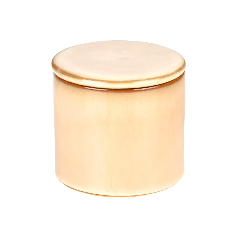 estia Δοχείο Για Βαμβάκι Κεραμικό 8,5x8,5x9εκ. Satin Estia 02-27780 (Υλικό: Κεραμικό) - estia - 02-27780