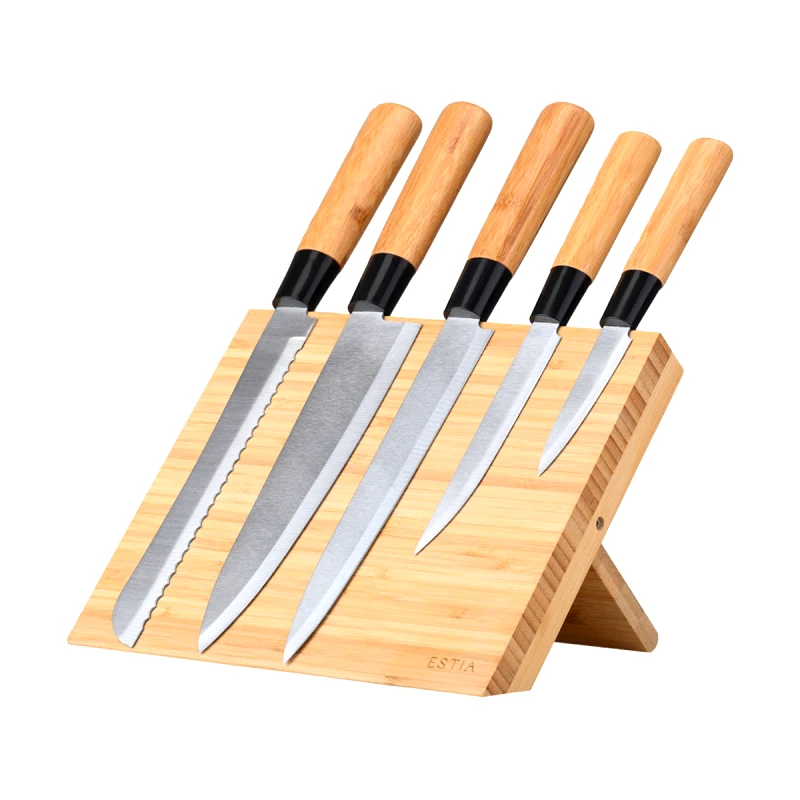 estia Μαγνητική Βάση Bamboo Για Εργαλεία Κουζίνας 24x15x15εκ. Essentials Estia 01-30735 (Υλικό: Bamboo) - estia - 01-30735
