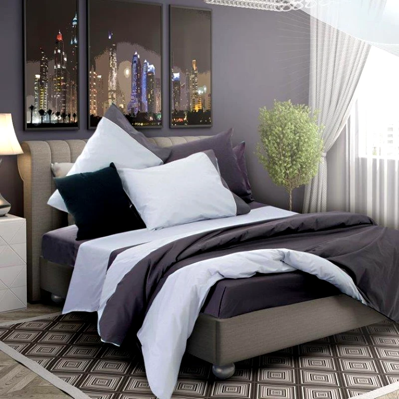 Sb home Κουβερλί 2 Όψεων Βαμβακερό Υπέρδιπλο 225x240εκ. Simi Carbon Sb home (Ύφασμα: Βαμβάκι 100%, Χρώμα: Γκρι, Μέγεθος: Υπέρδιπλα) - Sb home - 5206864052024