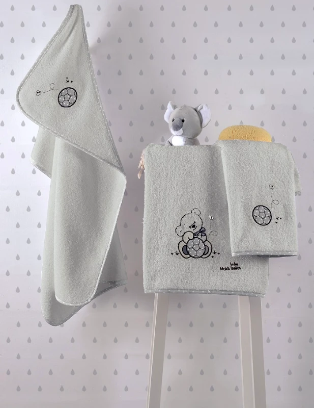 Makis Tselios Κάπα Βαμβακερή Bebe 75x75εκ. Sport Makis Tselios (Ύφασμα: Βαμβάκι 100%, Μέγεθος: Βρεφικό) - Makis Tselios - 284550123456