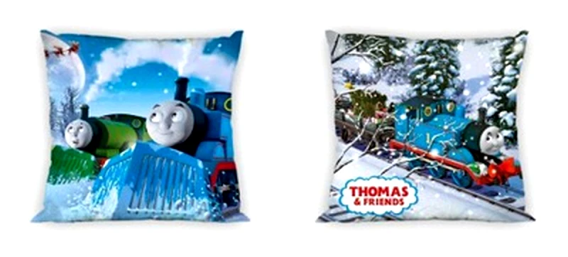 Disney Μαξιλάρι Διακοσμητικό Microfiber 40x40εκ. Thomas 52 Digital Print Disney Dimcol (Ύφασμα: Microfiber) - Disney - 2120632616105299
