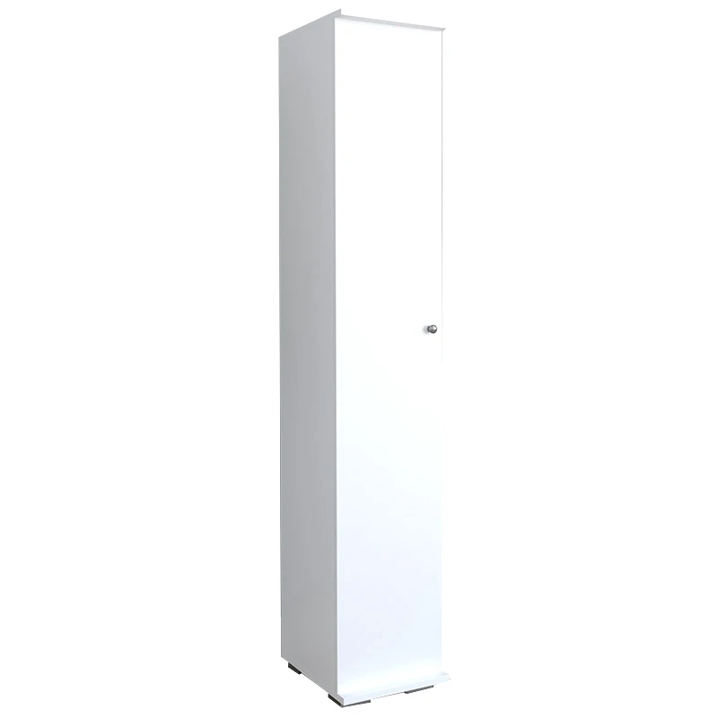 PAKO WORLD Ντουλάπι-στήλη Juan pakoworld λευκό 30x35x177εκ - PAKO WORLD - 120-000238