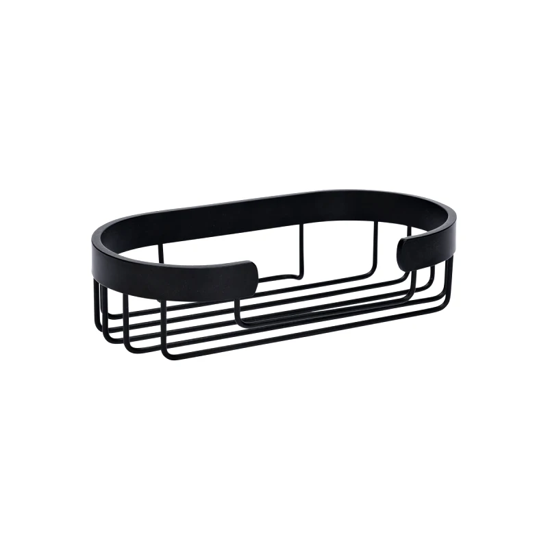 estia Εταζέρα Αλουμινίου Μαύρη Stance 25,2x13,2x6,4εκ. Estia 02-28480 (Υλικό: Αλουμίνιο, Χρώμα: Μαύρο) - estia - 02-28480