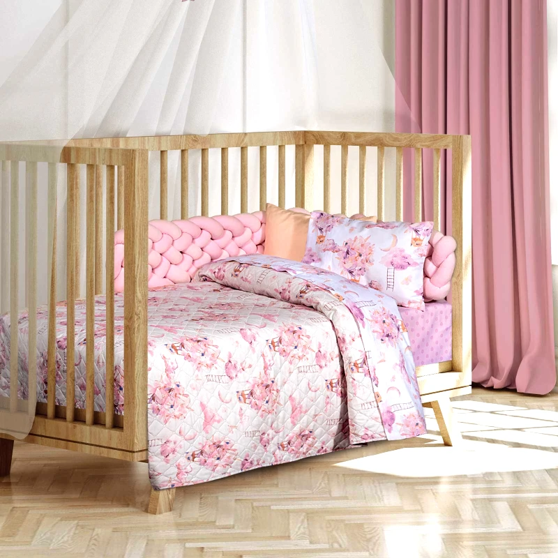 Greenwich Polo Club Κουβερλί Microfiber Κούνιας 120x160εκ. Essential Baby 8864 Pink Greenwich Polo Club (Ύφασμα: Microfiber, Χρώμα: Ροζ, Μέγεθος: Κούνιας) - Greenwich Polo Club - 222011108864