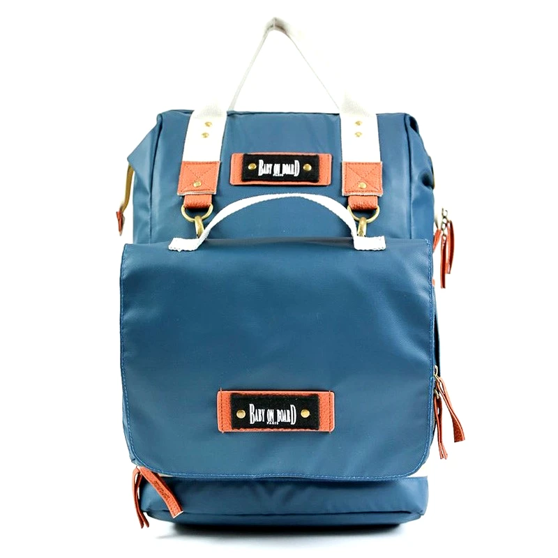 Baby on Board Paris Τσάντα Backpack 27x16x44εκ. Με Αλλαξιέρα EVA Camille Ocean BoB Paris BOB-300100_002 (Χρώμα: Μπλε) - Baby on Board Paris - BOB-300100_002