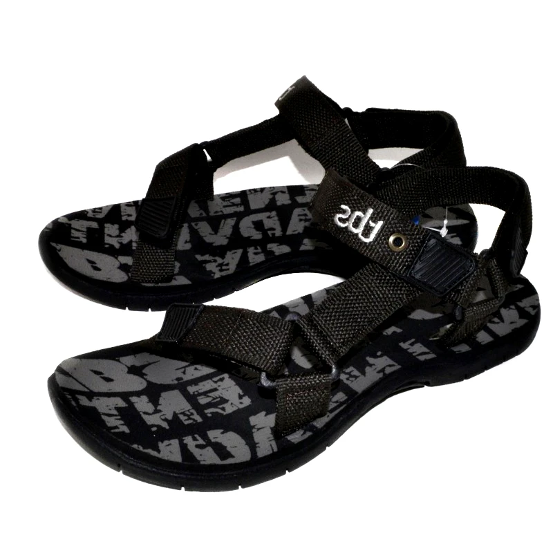 TBS SHOES TBS ΑΝΔΡΙΚΟ ΣΑΝΔΑΛΙ PECANS ΜΑΥΡΟ