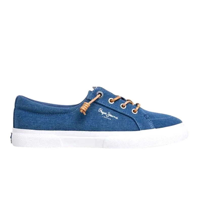 PEPE JEANS PEPE SNEAKER ΓΥΝΑΙΚΕΙΟ KENTON DENIM W PLS31602 000 DENIM
