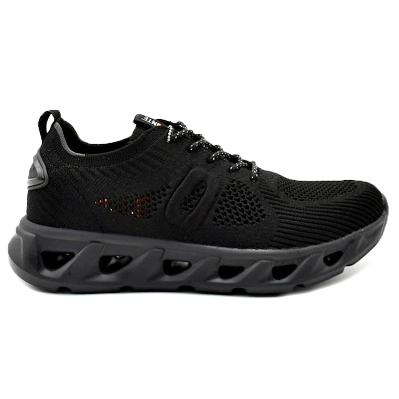 IMPRONTE IMPRONTE ΑΝΔΡΙΚΟ SNEAKER SAN MARCO KNIT IM51012A 296 BLACK/BLACK