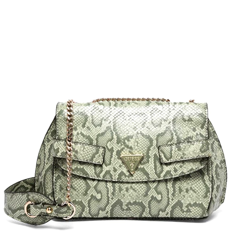 GUESS GUESS SERENOVA CNVRTBLE XBODY FLAP ΤΣΑΝΤΑ ΓΥΝΑΙΚΕΙΟ HWKG8091210 LIGHT SAGE MULTI