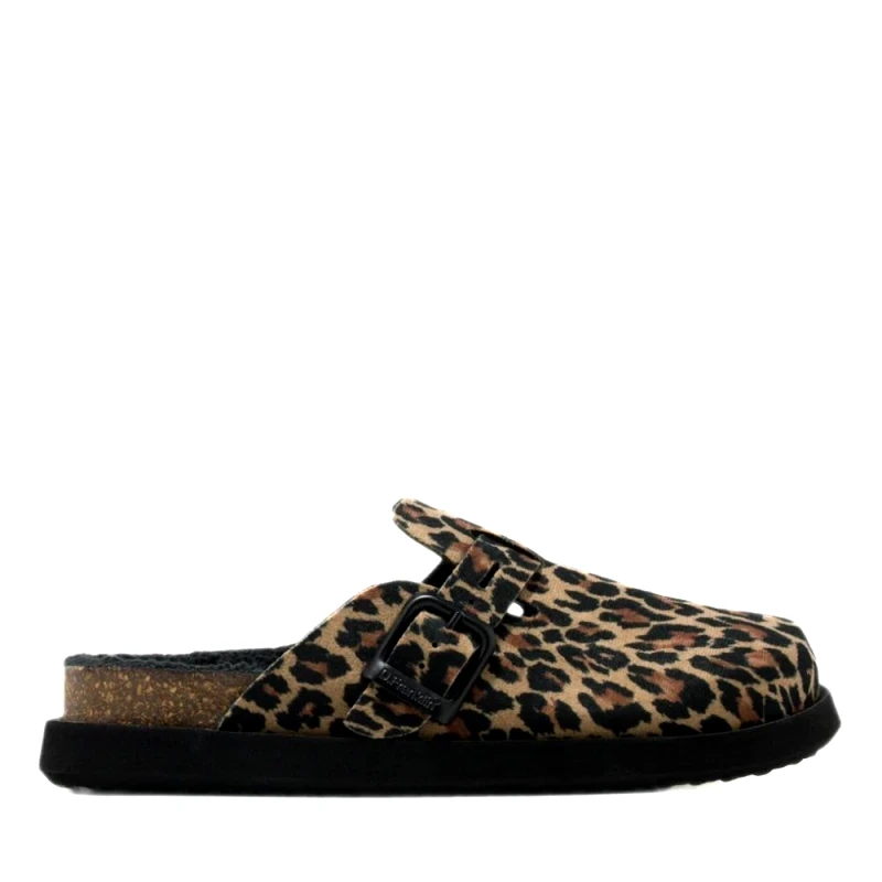 D.FRANKLIN D.FRANKLIN ΓΥΝΑΙΚΕΙΟ VIBE CLOG LEOPARD DFSH407007-LEOP