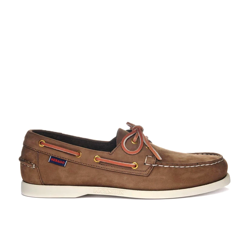 SEBAGO SEBAGO DOCKSIDES PORTLAND L7000GA0-ACOR BROWN DK - YELLOW