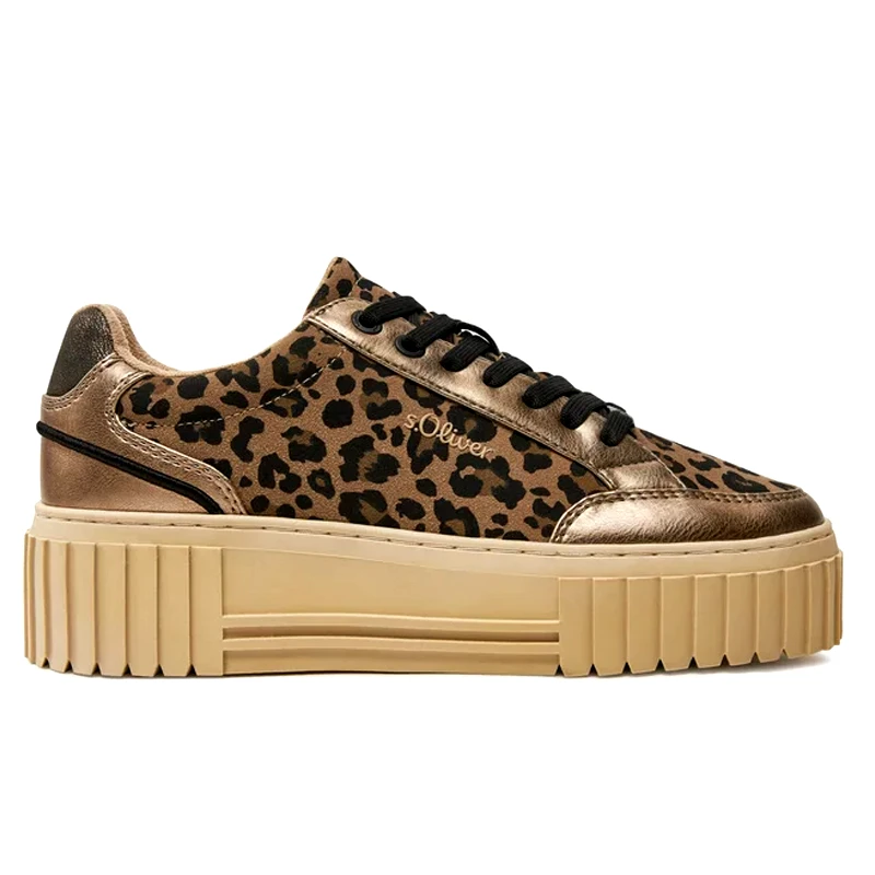 S.OLIVER s.OLIVER ΓΥΝΑΙΚΕΙΟ SNEAKER 5-23662-43 907 LEOPARD
